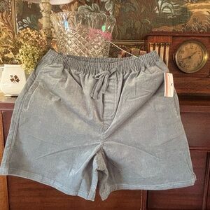 Simply Southern Men's Drawstring Shorts in Gray